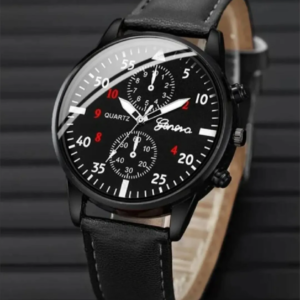 JBAILI Fashion Quartz Watch - টপ ব্র্যান্ড লাক্সারি লেদার ব্যান্ড পুরুষদের ঘড়ি