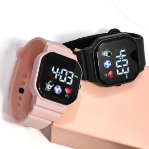 Kids Watches LED Touch Screen Clock - কিডস স্পোর্টস ওয়াচ